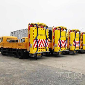 国六蓝牌江铃双排座防撞缓冲车 道路安全守护的新标杆